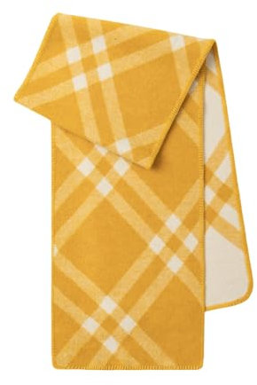 CMZYBBD Schal Herbst Winter Wollschal Für Frauen - Doppelseitige Warme Damenschals & Wraps, Damenschals Für Kaltes Wetter-gelb-185 * 30 cm