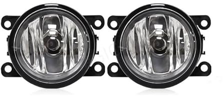 Axexnejv Feux Antibrouillard Pour Peugeot 107 207 307 3008 407 607 301 206 308 408 2008 4007 4008 5008 Pour Voyageur LED Antibrouillard 8000LM Phare Antibrouillard(Halogène)