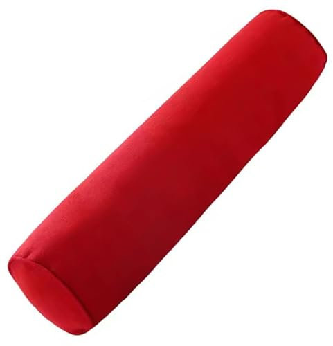 MSNCS Nackenrolle Kissen 15x40/80x20 Nackenrollekissen Nackenrolle mit Reißverschlus Nackenkissen Abnehmbar Nackenrolle Kissenbezug,für Bett und Couch(Color 13,20x100cm/7.8x39.4in)