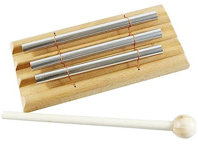 CIYODO Holz-xylophon Metallröhren Für Kleinkinder Beruhigendes Musikinstrument Musikalischen Entwicklung Für Meditation Und Gruppenaktivitäten