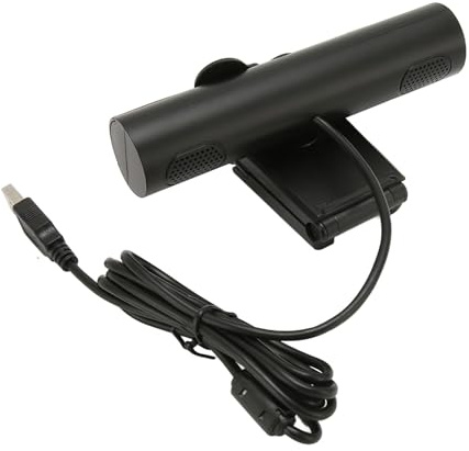 BONKZEBU USB Webcam PC Camera 2k HD Auto Focus avec Microphone Réduction du Bruit Play Play for Video Chat Enseignement en Ligne Conférence Streaming ABS ABS 4.6ft Câble