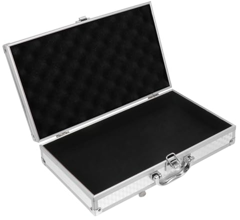 EPIGEIST Aluminium Soundkartenbox Silber aus Synthetischem Material mit Gutem Tragvermögen und Schützendem Design für Sichere Aufbewahrung von Soundkarten