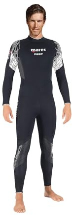 Mares Herren Wetsuit Reef 3mm, Black, S2, 412382