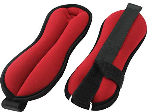 Budodrake Gewichtsmanschetten Deluxe Rot (2 x 2,0 kg)