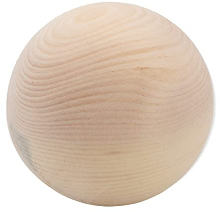 Holzkugel aus Zirbe Ø8cm