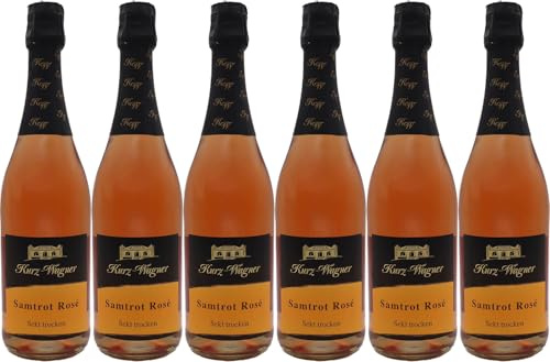 Kurz-Wagner Samtrot Sekt Rosé Trocken (6 x 0.75 l)