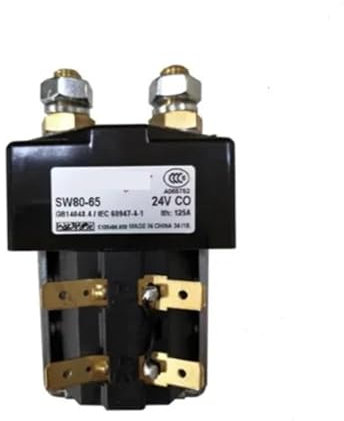 contacteurs c.c. pour véhicules Contacteur principal SW80-65 de chariot élévateur électrique 100A 200A, chariot de golf, chariot élévateur, gerbeur, transpalette