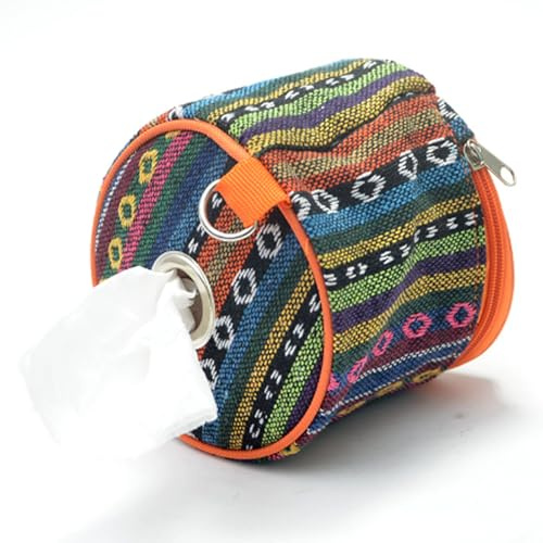 Borsa per Carta Igienica da Campeggio, di Fazzoletti Esterno Portatile, Scatola Fazzoletti da Esterno, Adatto per Tende da Campeggio, Viaggi, Escursioni