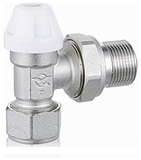 AUBEST Ángulo de la válvula de Bloqueo de remanso Tipo DN15 DN20 1216 1620 Termostato Radiador Adaptador Valor Latón válvula de Bola de Suministro de Agua del Grifo(1620DN20)