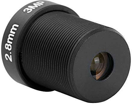 Acouto Wide-Angle Camera Lens Easy CCTV Lens High Precision 2.8mm Length Easy to Use Prime Lens Wide Angle Camera Lens Wide Angle Lens