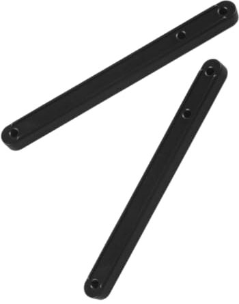 Glissière de Tiroir Latérale Lot de 2 Pièces 180mm Noire