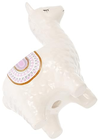 NUOBESTY Maceta Cerámica Alpaca Decorativa Para Suculentas y Cactus Macetero Para Interior Jardinera Resistente Para Escritorio y Hogar