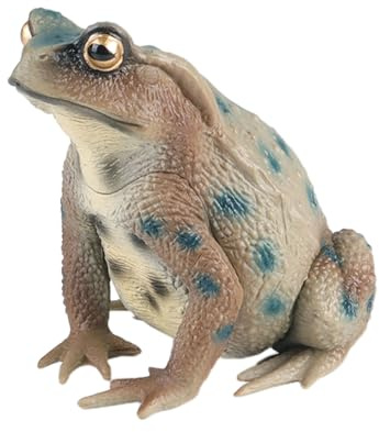 AENIMELY Solide Reptilien- und Amphibien-Figuren, realistisches Kröten- und Froschspielzeug für Kinder, perfekt für Geburtstag, Partygeschenke, Weihnachten und wissenschaftliche Projekte (grau)