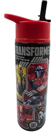 HOX Transformers - Borraccia sportiva in acciaio inox con chiusura a scatto, 750 ml, a prova di perdite e isolata, per bevande calde e fredde