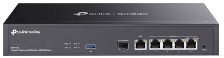 TP-Link Router ER7406 Gigabit Ethernet 1000Mbps VPN 6 Puertos Seguridad Montaje en Rack