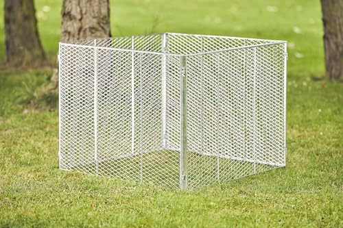 Brista Gartenabfall-System – aus feuerverzinktem Stahl, modular erweiterbar, wetterfest – als Set oder Einzelteile wählbar (Nur Komposter)
