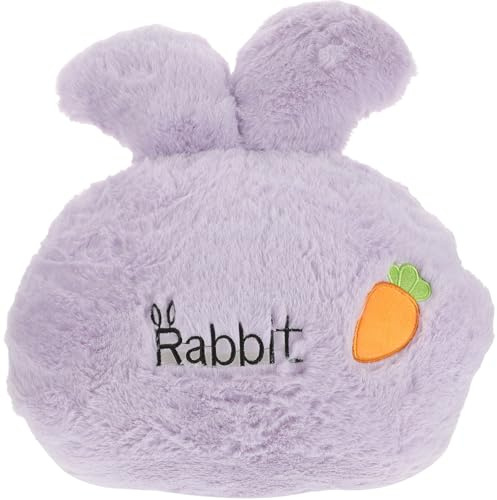 GALPADA Süßer Kaninchen Plüsch Handwärmer Kissen Weiches Dekokissen für Sofa und Schlafzimmer Langlebiges Material Winter Geschenk für Mädchen und Familie