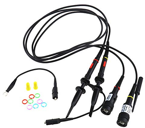 2 Stück P2200 Oszilloskop Scope Clip Probe Tester High Precision Sonde Test Lead Kit 200MHz