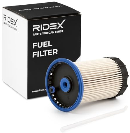 RIDEX 9F0198 Kraftstofffilter Diesel Filter Filter Cartridge Kompatibel mit VW Golf 7 Schrägheck 5G1, BQ1, BE1, BE2 2559749 5Q0127177A 5Q0127177C