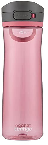 Contigo Jackson drinks bottle, large BPA-free water bottle, 100 % leakproof and dishwasher safe, outdoor sports bottle, for cycling, jogging, hiking, work and school, 720 ml