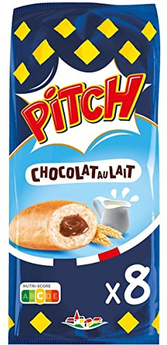 Lot de 6 unités *** PITCH Brioches fourrées chocolat au lait 8 brioches 300g*** soit un format carton de 6 unités ***