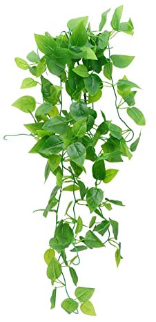 Cabilock 2pcs Realistic Hanging Rattan Decor Wedding Party Decor Imitation Vines