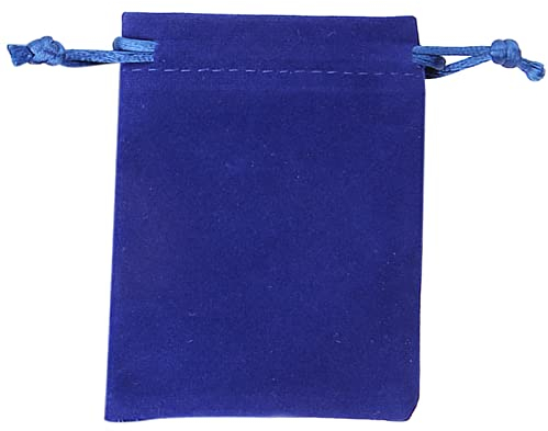 SELiLe Würfelbeutel, Mini-Aufbewahrungsbeutel mit Kordelzug, für Spielzeug, Schmuck, 13 x 18 cm, Aufbewahrungstasche für Spielzeug und Schmuck, marineblau