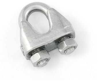 Bricoleva.it - Morsetto per Funi Professionale - Massima Tenuta e Affidabilità Disponibile in Varie Misure (20 mm)