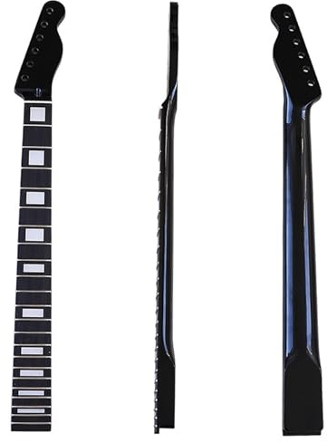 Glänzender Gitarrenhals Aus Ahorn Mit 22 Bünden Und 6 Saiten Für TL Gitarrenzubehör