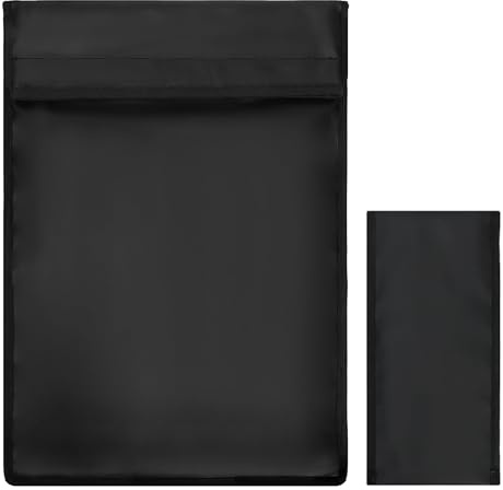 Faraday Bags Faraday Cage con tracolla per computer portatili e tablet, telefoni e chiavi dell'auto, impermeabile, blocco del segnale RFID, protegge da tracciamento, spionaggio e hacking