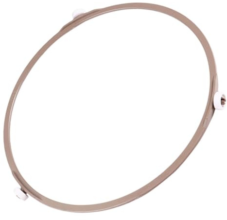 BESPORTBLE Anillo de Rodillo para Plato Giratorio de Microondas Pequeño, Soporte Plástico Resistente, Rueda 1.2 Cm, Repuesto para Horno Microondas, Uso en Cocina,