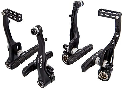 SHIMANO T610 V-BRAKE FRONT X-TYPE BLACK
