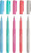 FABER-CASTELL Fineliner BROADPEN 1554, Strich: 0,8 mm (1 Stück (5er Pack) Pastell Set)