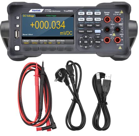 Hantek HDM3055/A/B/H/S Digital Desktop Multimeter High-precision 5 1/2 30 kS/s Data Acquisition True RMS Temperature Professional Multi Meter