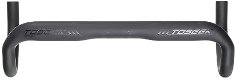 PLATTBK Rennrad Lenker Kohlefaser Drop Bars 31.8mm Leichte Fahrrad Lenker 380/400/420/440mm, Schwarz