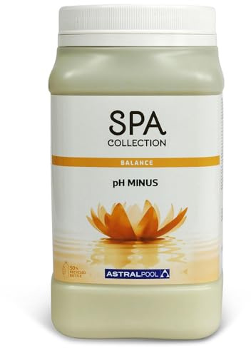 Astral Pool SPA Collection - pH Minus Granulat - 1,5 kg - pH Senker für Whirlpools - Verhindert pH-Ungleichgewicht - Schützt die Haut vor Reizungen