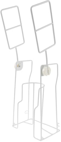 Foppla Strock Donner Chaussette de compression adaptative avec poignées pliables en acier Donner Sturdy Compression Strock Aid - Aide à mettre des bas de contention - Blanc