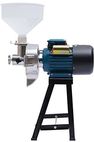 Mulino elettrico per cereali, con regolatore di spessore, per smerigliatrice domestica con 2200 Watt Power Electric Crush 24,6 x 29 x 55 cm