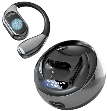 übersetzer kopfhörer, earbuds Bluetooth mit144 SprachüBersetzer, ai kopfhörer echtzeit übersetzer, High-Definition-Anrufe und lange Akkulaufzeit für iOS und Android (Schwarz - Mit Übersetzung)
