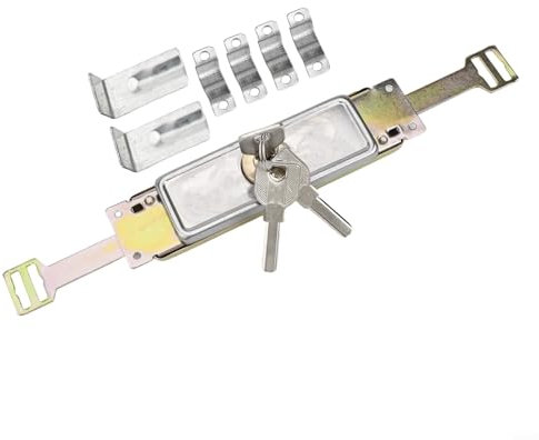 Elegante serratura per serranda che offre tranquillità e sicurezza a casa (A)