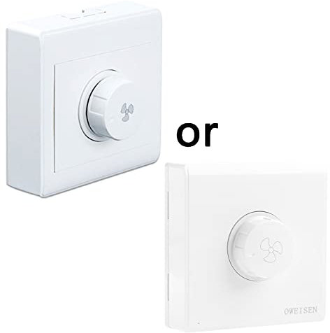 Quiet Fan Speed Control Control Knob Variable Rotary Wall Rotary Replacement Dimmer Knob Fan Speed Controller Knob Wall