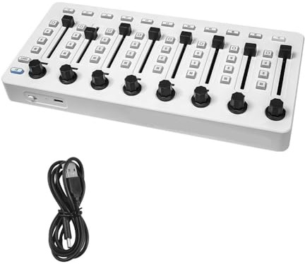 Mixer DJ, Console di missaggio controller MIDI wireless Mixer controller USB con connessione BT