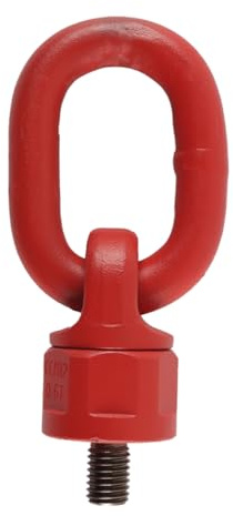 Hoite Anillo De Perno De Ojo, Perno Giratorio De Acero De Aleación, Anillo De Elevación Giratorio De 360°, Gran Capacidad De Carga M12 X 18 Mm