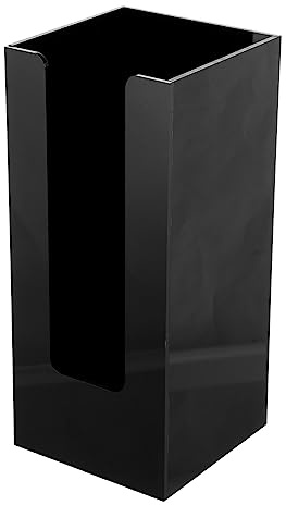 Yardenfun Porta Tazze in Acrilico Nero per Bicchieri di Carta | Supporto Portatile, Design Semplice e Aspetto Raffinato, Organizzazione Pratica per Tazze Usa e Getta