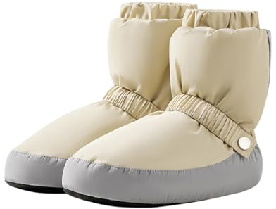 Botas de Ballet Calentamiento Mujer Comodos Entrenamiento Zapatos Baile Invierno Cálidas Botines de Bailarinas