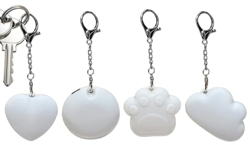 Luz de bolso – 4 piezas de 0.87 x 1.18 x 2.07 pulgadas lámpara de bolso en forma de corazón, luz recargable USB-C, para mujeres y niñas, cartera de mano, viajes diarios, citas, fiestas, uso nocturno