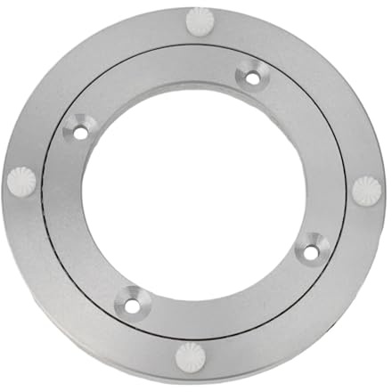 Vridbar platta 1 st höghållfast roterande bas med roterande lager och Lazy Susan, rund platta, hårdvara för