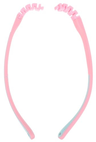 DOITOOL 1 par glasögonbåge, barnbågar, halkfria silikonskalmar - glasögonreparationstillbehör för barn, gör-det-själv-glasögonbågetillbehör rosa