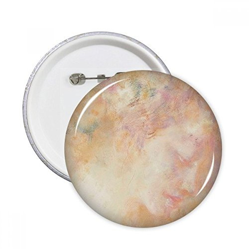 Miss Xjj Peinture à l'huile broches rondes badge Button Vêtements Décoration 5 pcs Cadeau L multicolore
