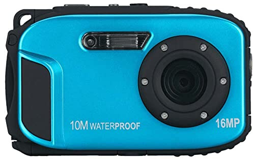 N.K. Enterprises Nk-Cc3240-Wpb Wasserkamera, 16 MP, 720P, wasserdicht, Blau
